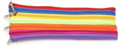 Pencil Case Spencil Rainbow Colours Zippers 33X12.5Cm