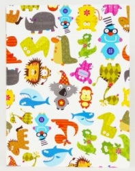 Notebook Spencil A4 Spiral Pvc Cover Zoo