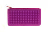 Pencil Case Spencil 105X200Mm Silicone Bubble Purple