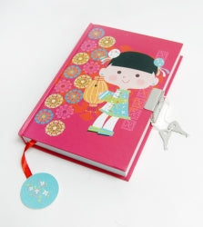 Notebook Spencil Secrets Ming W/- Lock