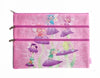 Pencil Case Spencil A4 3 Zip 25Cmx34Cm Fairy Tea Party