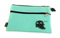 Pencil Case Spencil 2 Zip 23Cmx18Cm Scruffs Owlly