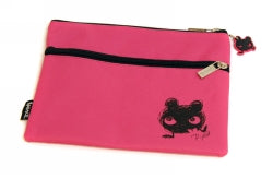 Pencil Case Spencil 2 Zip 23Cmx18Cm Scruffs Piper