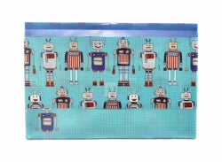 Document Wallet Spencil 250X375X25Mm Robots Design