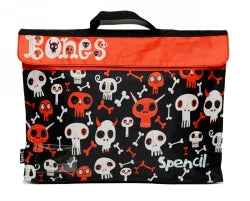 Library Book Bag Spencil 37X28Cm Bones