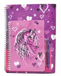 Stationery Gift Pack Spencil Pink Horse