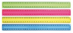 Ruler Sovereign 30Cm Clear Plastic Tinted