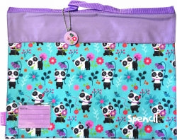 Library Book Bag Spencil Panda Love