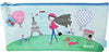 Pencil Case Spencil Fabric Rectangle Paris Girl