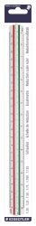 Ruler Scale Staedtler Triangular Din 1:20, 25, 50, 75, 100, 125