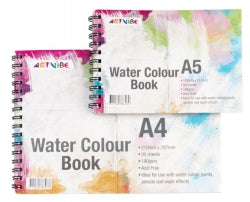 Sketch Book Artvibe A4 Watercolour 30 Sheets 190Gsm