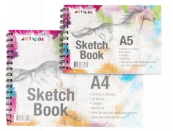 Sketch Book Artvibe A4 Wiro 30 Sheets 150Gsm