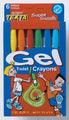 Crayons Texta Gel Twist Pk6