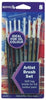 Paint Brush Reeves Hog Bristle Oil Purple Handle Set 8