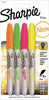 Marker Sharpie Permanent Fine Neon Assorted Pk4