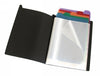 Display Book Bantex With Dividers Black 40 Page