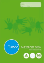 Exercise Book Tudor A4 9Mm Dotted Thirds 64Pg