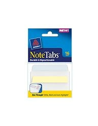 Note Tabs Avery 76.2X38Mm Removable - Pastel Blue & Green