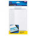 Pocket Tab Avery 105X198Mm Blue Tab Translucent