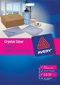 Label Avery Laser L7567 Shipping Clear 1Up 199.6X289.1 Pk25