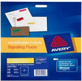 Label Avery Shipping 105X148Mm L7175Fy 20 Sheets F/Yellow