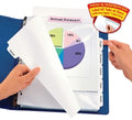 Dividers Avery A4 L7455-5 Indexmaker Unpunched 5Tab