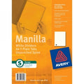 Dividers Avery A4 Unpunched  White 5 Tab