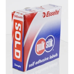 Label Quik Stik Disp 16X63 Sold