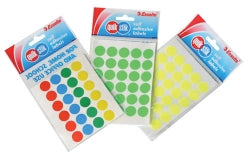 Label Quik Stik F/P 11Mm White Dot