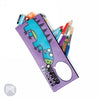 Pencil Case Micador Bomsy & Crew Name Purple 340X135