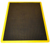 Mat Italplast 1200X900 Bubble Black/Yellow