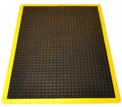 Mat Italplast 1200X900 Bubble Black/Yellow