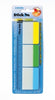 Stick On Filing Tabs B/Tone 37X50 3 Cols Pk3