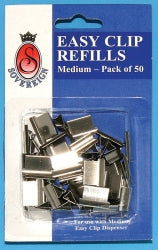 Nalclip Refill Sovereign Super Clip Med Pk50