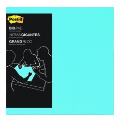 Post-It Notes Big Pad Bp22B 559X559Mm Electric Blue 30 Sheets