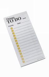 Post-It Note Printed #Pt06 70X148 Things To Do