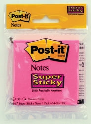 Post-It Notes Super Sticky 76X76 Std  Ultra 90 Sht