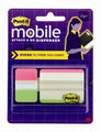 Post-It Tabs Dispenser Mobile Pm-Tabs2 Assorted Tabs