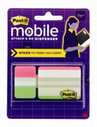 Post-It Tabs Dispenser Mobile Pm-Tabs2 Assorted Tabs