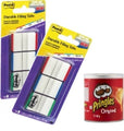 Post-It Durable Index Tabs 686L-Gbr 3M 2 Pk Bonus Pringles