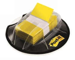 Flags Post-It 25Mm 680-Hvyw Desk Grip Dispenser Yellow Pk200