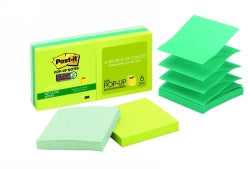 Post-It Notes P/Up R330-6Sst Recy76X76 Tropical Pk6