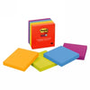 Post-It Notes Super Sticky 654-5Ssan 73X73 Asst Neon Pk 5