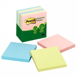 Post-It Greener Notes Pastel 76 X 76 5416-Rp-Ap