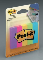 Post-It Page Markers 670-5Au Asst Ultra