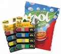 Post-It Flags 683-4 Mini Assorted Colours 2 Pk Bonus Allens Kool Mints