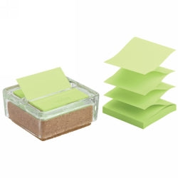 Post-It Note Dispenser Pop-Up Gc-330 Glass & Cork