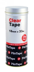 Tape Transparent Pilotape 18Mmx33M Tin8