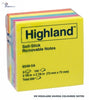 Highland Note Pads #6549-5A (73X73) Asst