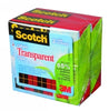 Tape Scotch #612-2P Transparent Greener 19Mmx22.8M 2Pk